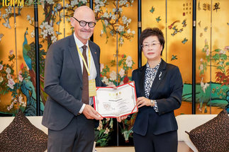 Bill Hansson erhält Ehrenprofessur der Nanjing Agricultural University