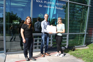 Kora Lang mit dem Azubipreis der Max-Planck-Gesellschaft ausgezeichnet