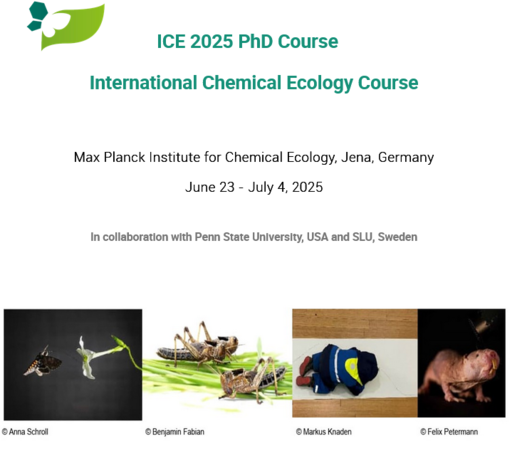 International Chemical Ecology Course 2025 International Chemical Ecology Course 2025
